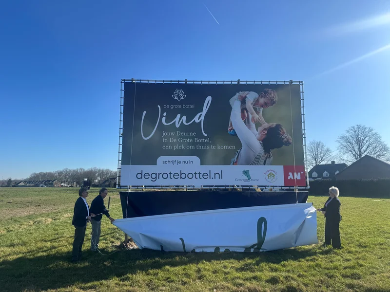 Bouwrijp maken De Grote Bottel officieel van start